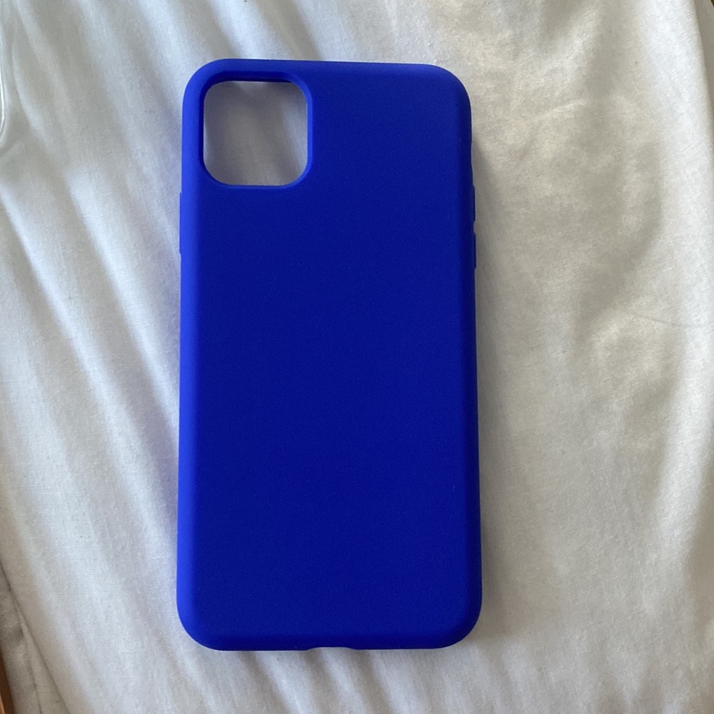 Royal blue iPhone case